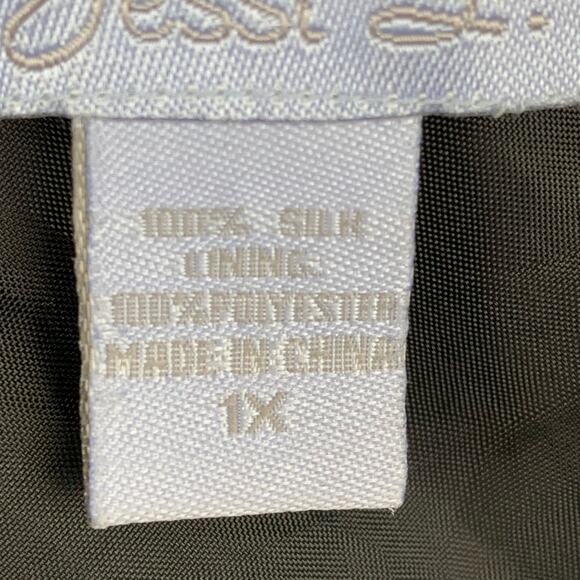 Y2K Jessi L Wimsy Goth Skirt Women's Large Black Silk Fairy Goth Dark Romantic - Picture 5 of 7